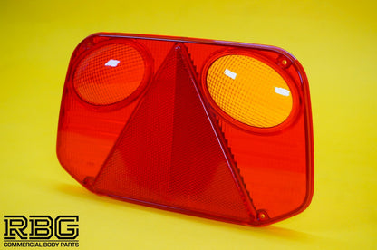 Replacement Lens for Radex 2800 RIGHT Hand Rear Combination Light for Trailer