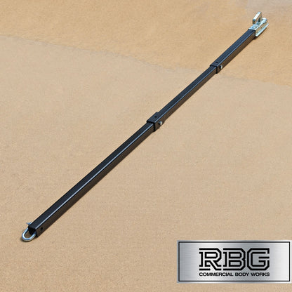 Vehicle Recovery Tow Pole 3.5Ton Ridged Towing Bar 2.6m 3500kg 3pc Steel Car Van
