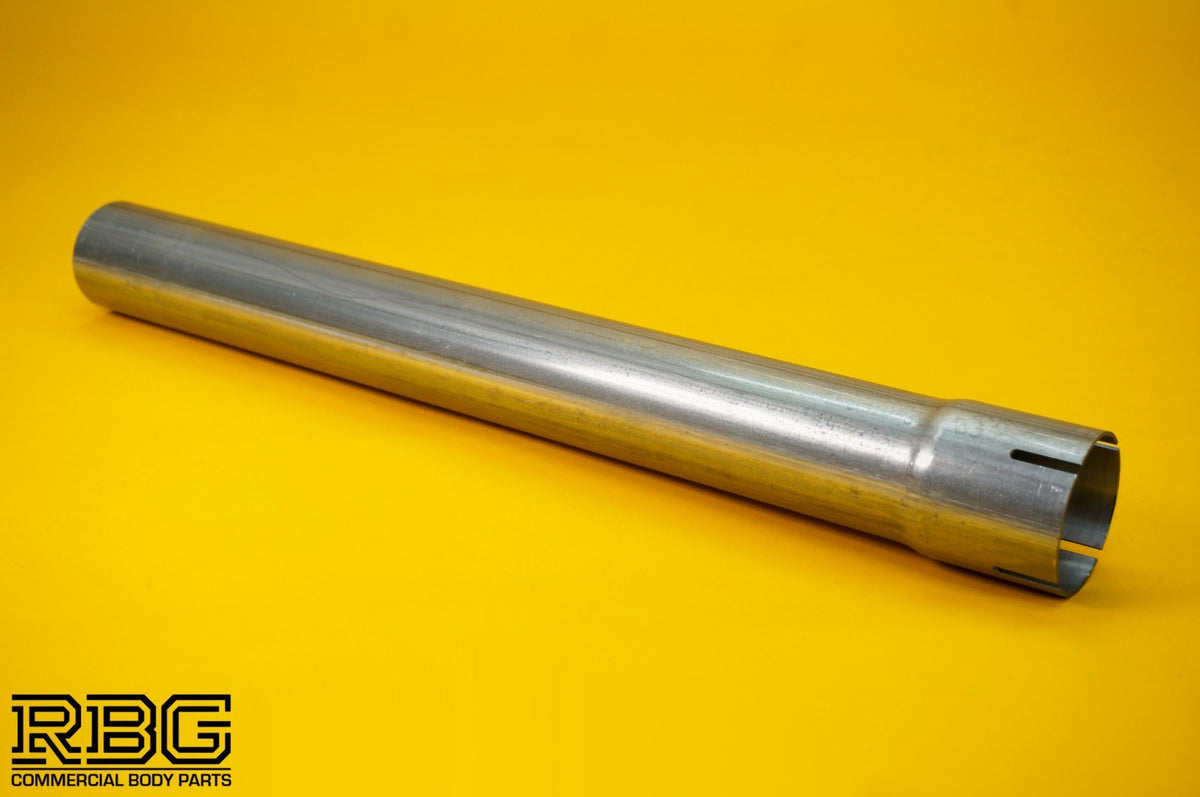Exhaust Pipe Repair Section Tube Expanded Swaged Fit 500mm Long - VARIOUS SIZES