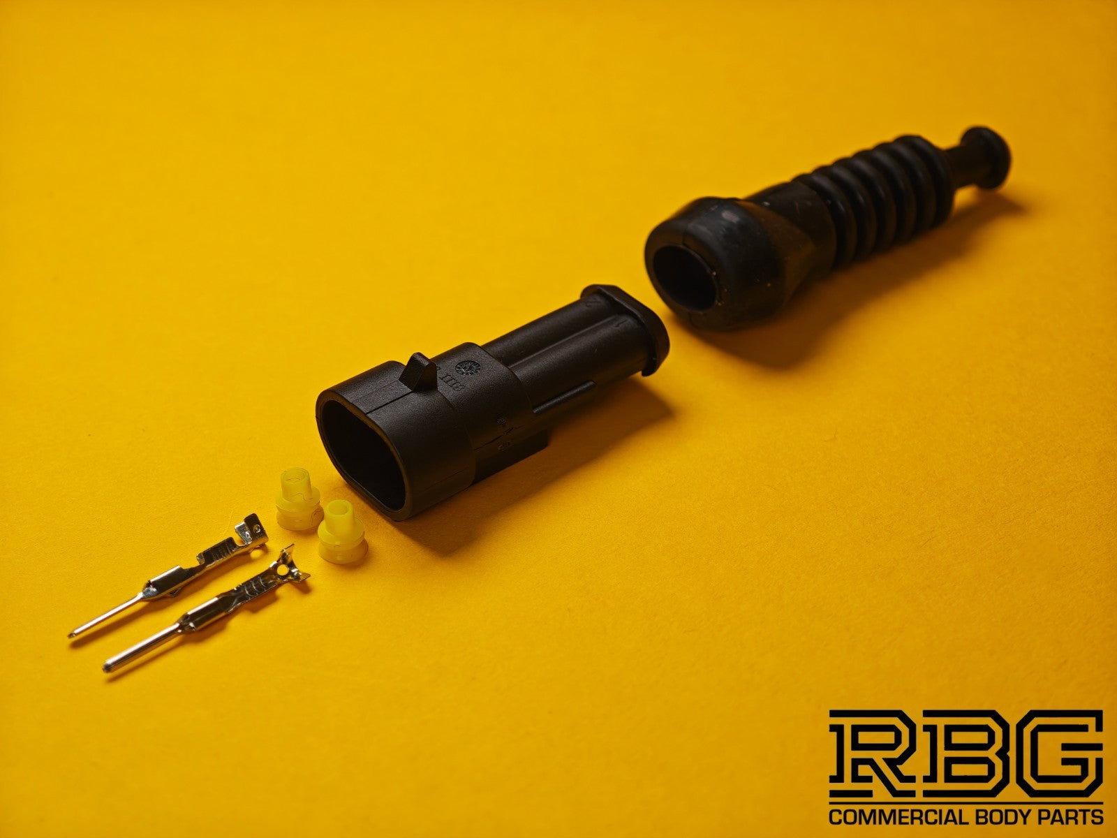 SuperSeal Connector Kit 2 Pin Female With Protective Boot AMP Waterproof IP67