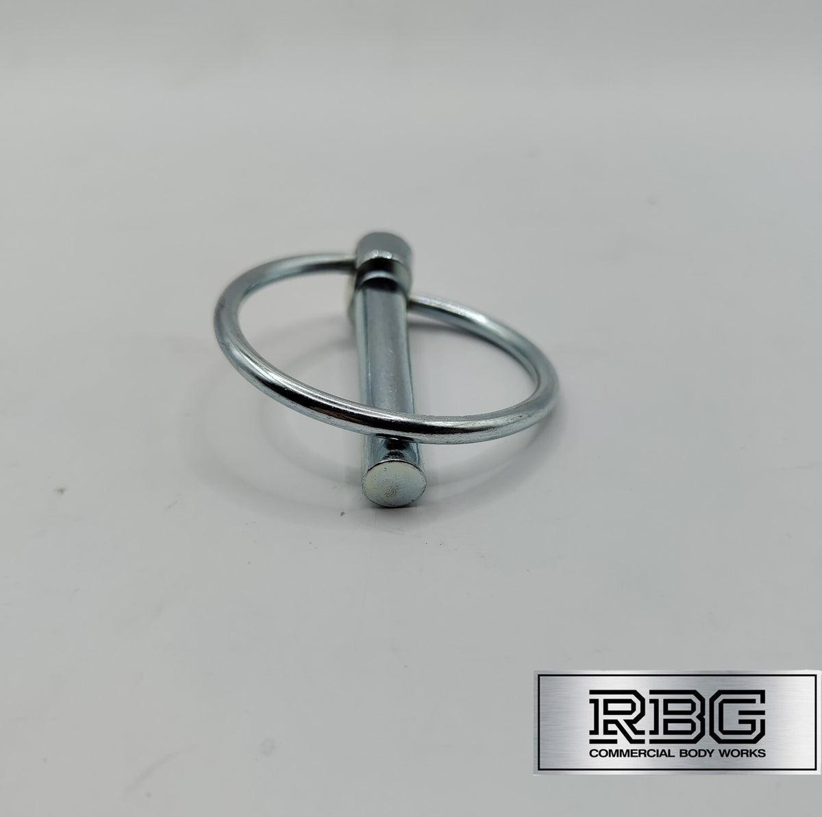 2x Lynch Pins Ø8 x 44.5mm Zinc Plated Steel Linch Pins Trailer, Tractor, Truck