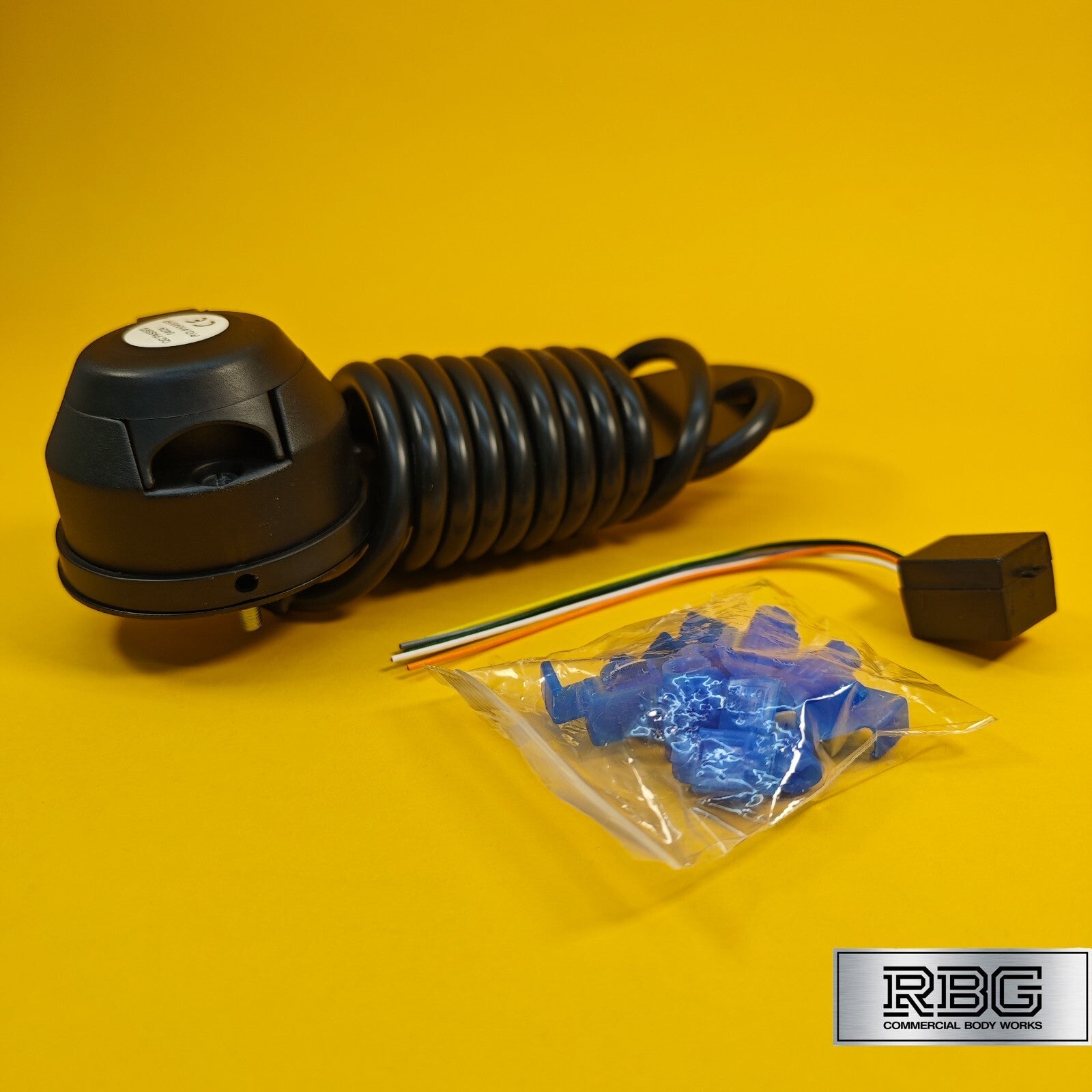 12N Wiring Kit 7 Pin With Audible Relay Buzzer Towing Trailer Caravan Towbar 2m