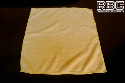 Soft Microfibre Cloth 400x400mm E-TECH Reusable Cleaning Washing Car Home 10Pcs