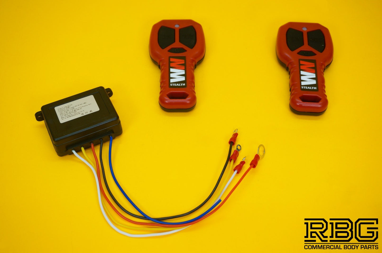 Winch Remote Control System Wireless Stealth Warrior 50m Range LED Indicator