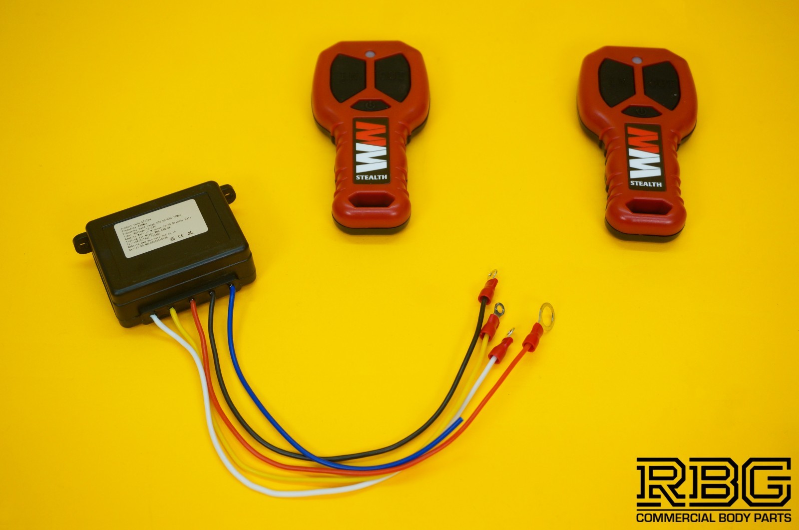 Winch Remote Control System Wireless Stealth Warrior 50m Range LED Indicator