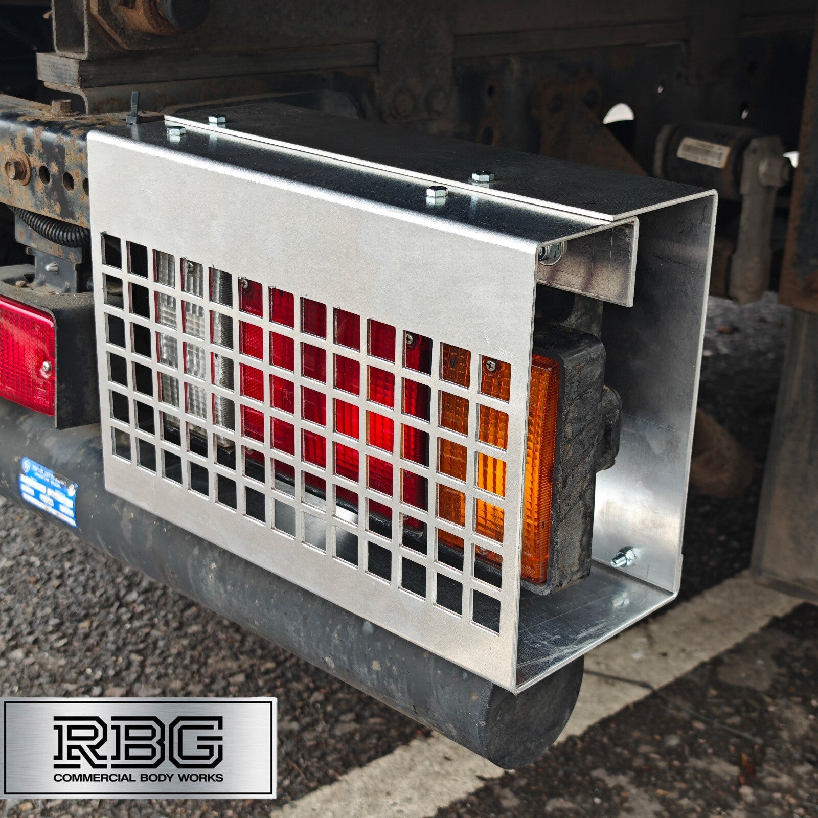 Light Guards for Isuzu Grafter THICK 3mm Galvanized Aluminum Truck Tipper UK