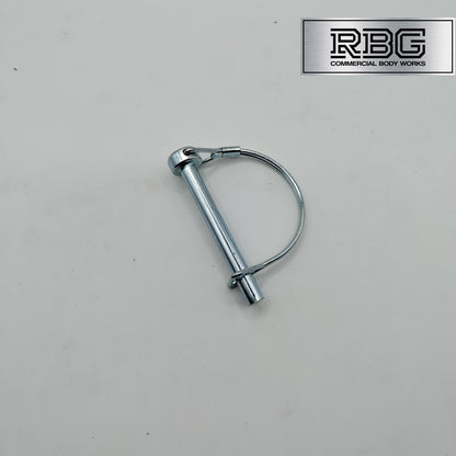 D Lock Pin - 8X70MM Wire Shaft Clip Lynch Linch Trailer Tractor Taw Locking