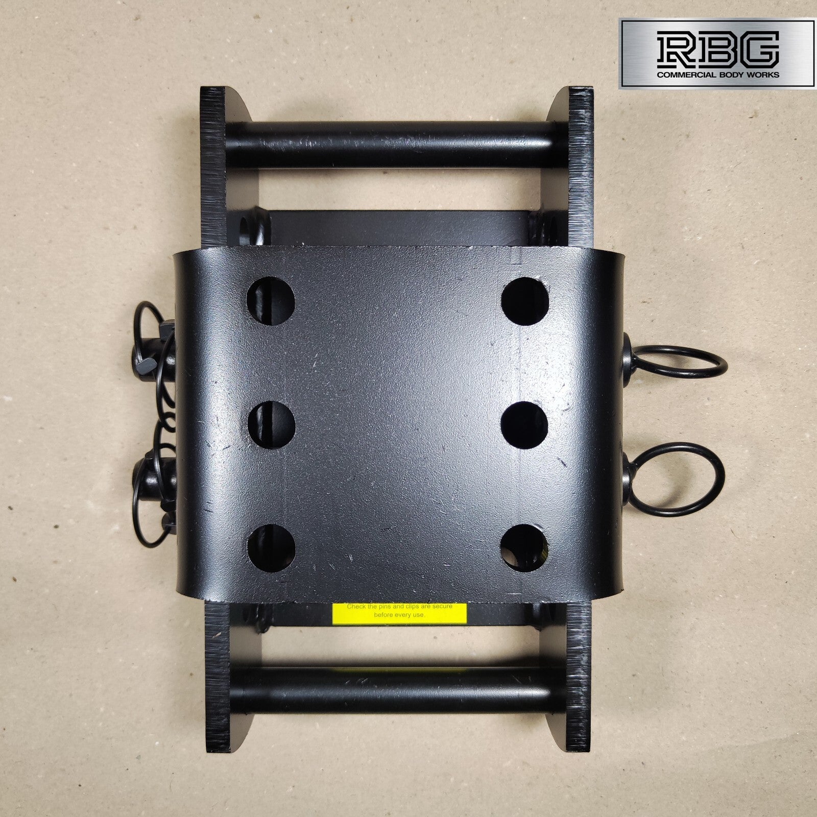 Adjustable Tow Hitch Drop Plate set & 50mm Tow Ball Maypole Trucks Tractors 4x4