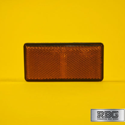 Amber Reflector Self Adhesive Radex Side Lighting for Trailer Caravan Horsebox