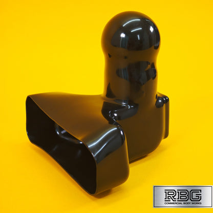 Cover with Reflector ALKO High Reach Towball Black PVC Standard 50mm Tow Ball