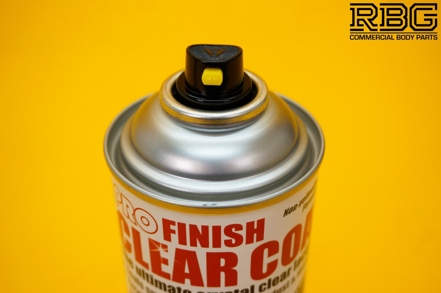 PRO Finish Clear Coat Lacquer Spray for Metal Glass Plastics Aluminium Surfaces