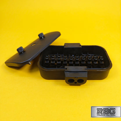 10 Way Junction Box Electrical Wiring Block Towing for Trailer Caravan Truck UK