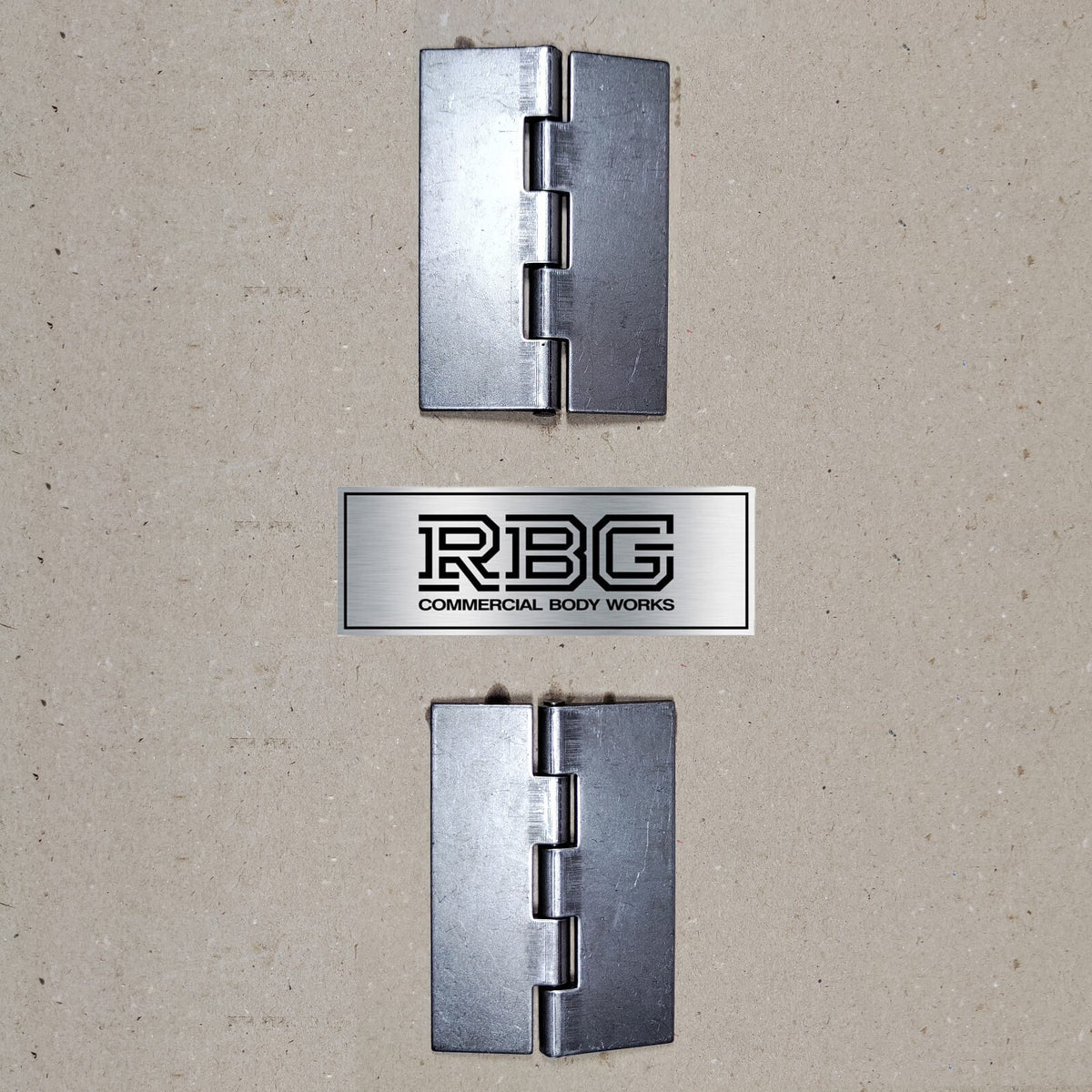 Double Flap Steel Hinges HEAVY DUTY Weld-on 4" 100mm Butt Truck Trailer Cage