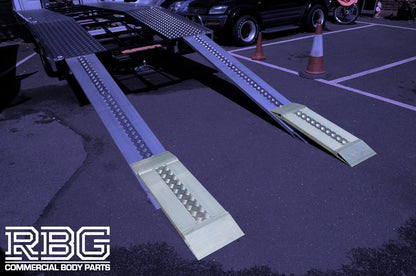 Aluminium Loading Ramp Extensions / Bridge Ramps from Recovery Truck to Trailer