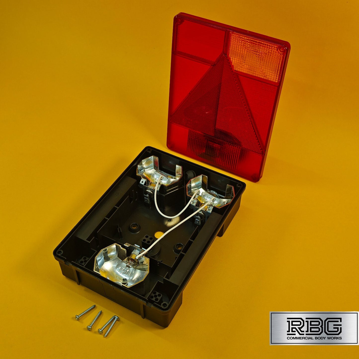 Rear Combination Light RIGHT Hand Rectangular Vertical Lamp Radex 6800 Trailer