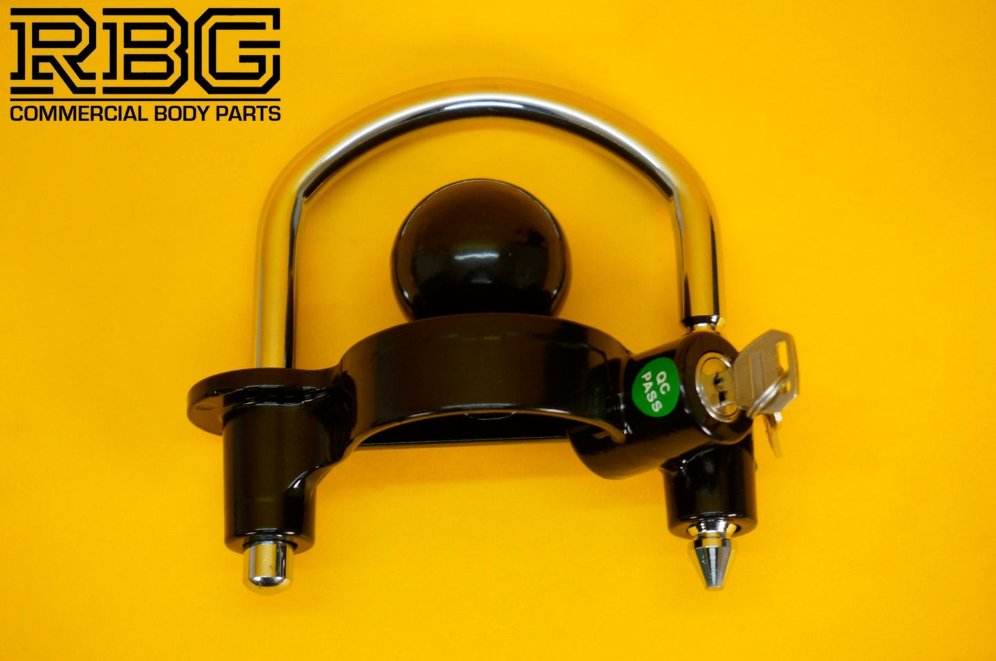 Trailer Hitch Lock 50mm Coupling Universal Heavy Duty Security Coupler Tow Ball