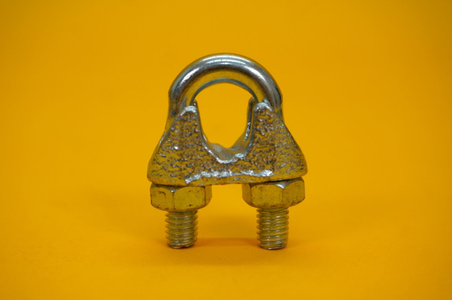Wire Rope Grip 8mm Steel Cable Grip Bull Dog Clamp U Bolt Zinc Plated Heavy Duty