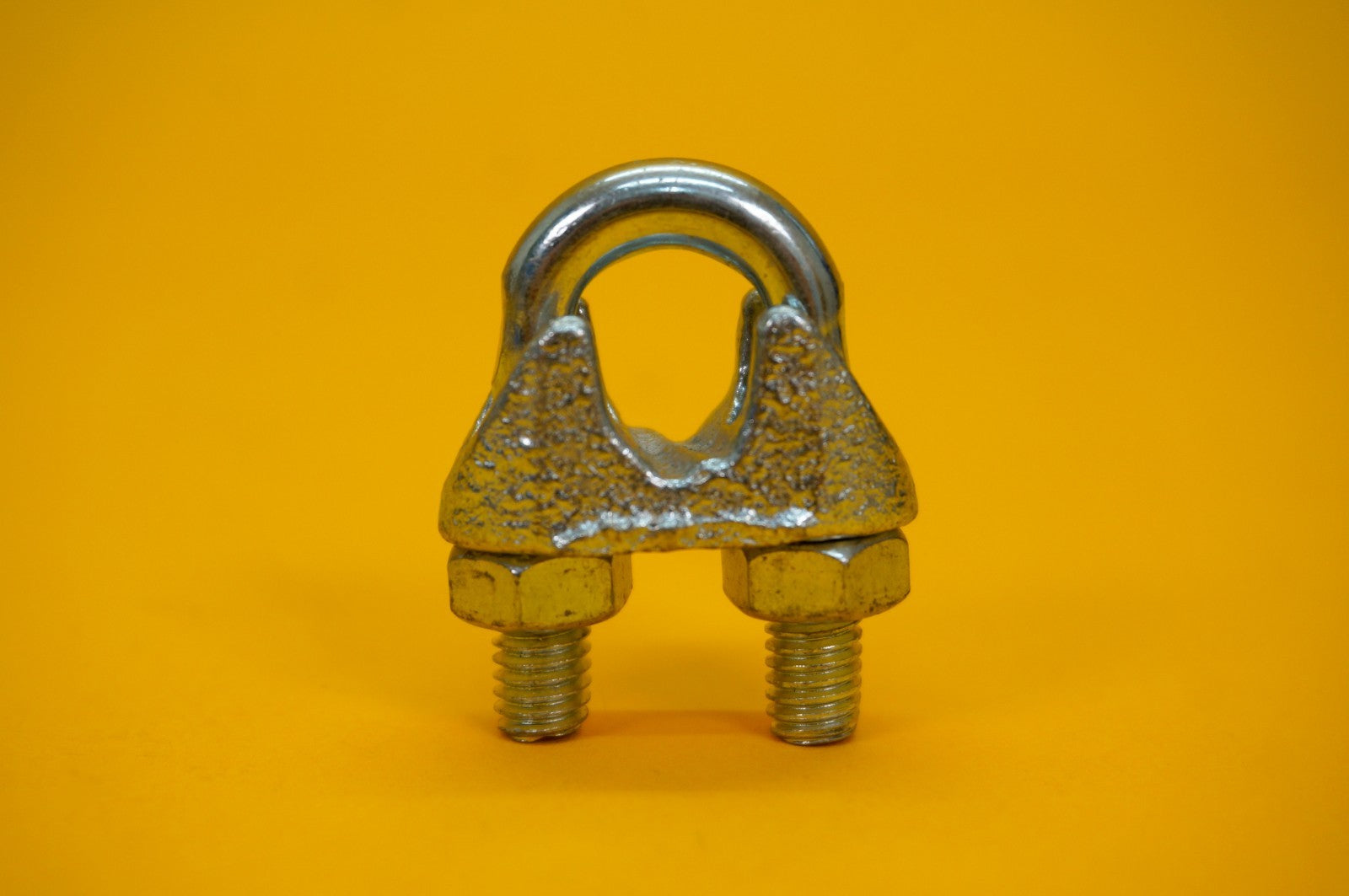 Wire Rope Grip 8mm Steel Cable Grip Bull Dog Clamp U Bolt Zinc Plated Heavy Duty