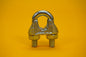 Wire Rope Grip 8mm Steel Cable Grip Bull Dog Clamp U Bolt Zinc Plated Heavy Duty