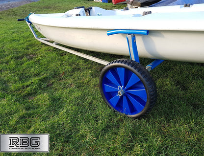 Launch Trolley Wheel 14.5″ 370mm Flat Free Boat Trailers Dinghy Puncture Proof