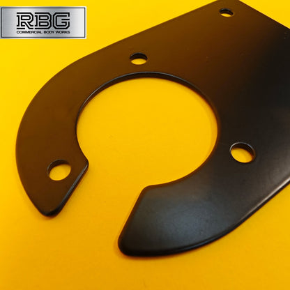 Towstep Socket Mounting Plate Bracket with Slot for 7 Pin or 13 Pin Trailer
