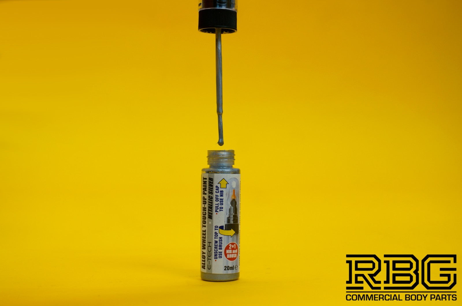 Alloy Wheel Paint Touch-Up PEN & STICK SILVER Chip Kurb Damaged Repair Pen Car