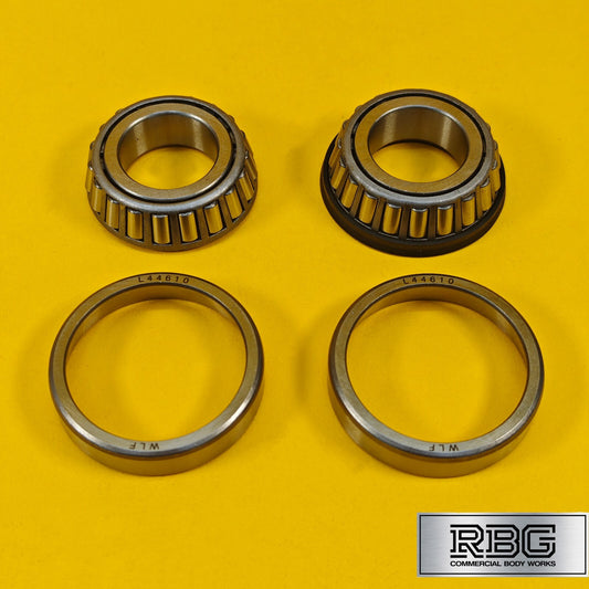 Trailer Wheel Bearing Kit 44643 & 44643L Sealed to Fit 1" 25.4mm Stub Axles UK