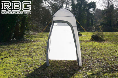 Pop Up Screen House + Air Event Shelter & Utility Shower Tent Outdoor Camping