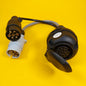 7 Pin to 13 Pin Adaptor Plugs to Socket Lead 12NS Towing Vehicle Trailer Caravan