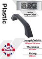 Door Grab Handle Black Plastic for Trailer Horsebox & Caravan Camper Van