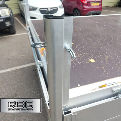 Aluminium Corner Pillar Extrusion 400mm & Socket Dropside Truck Trailer Tailgate