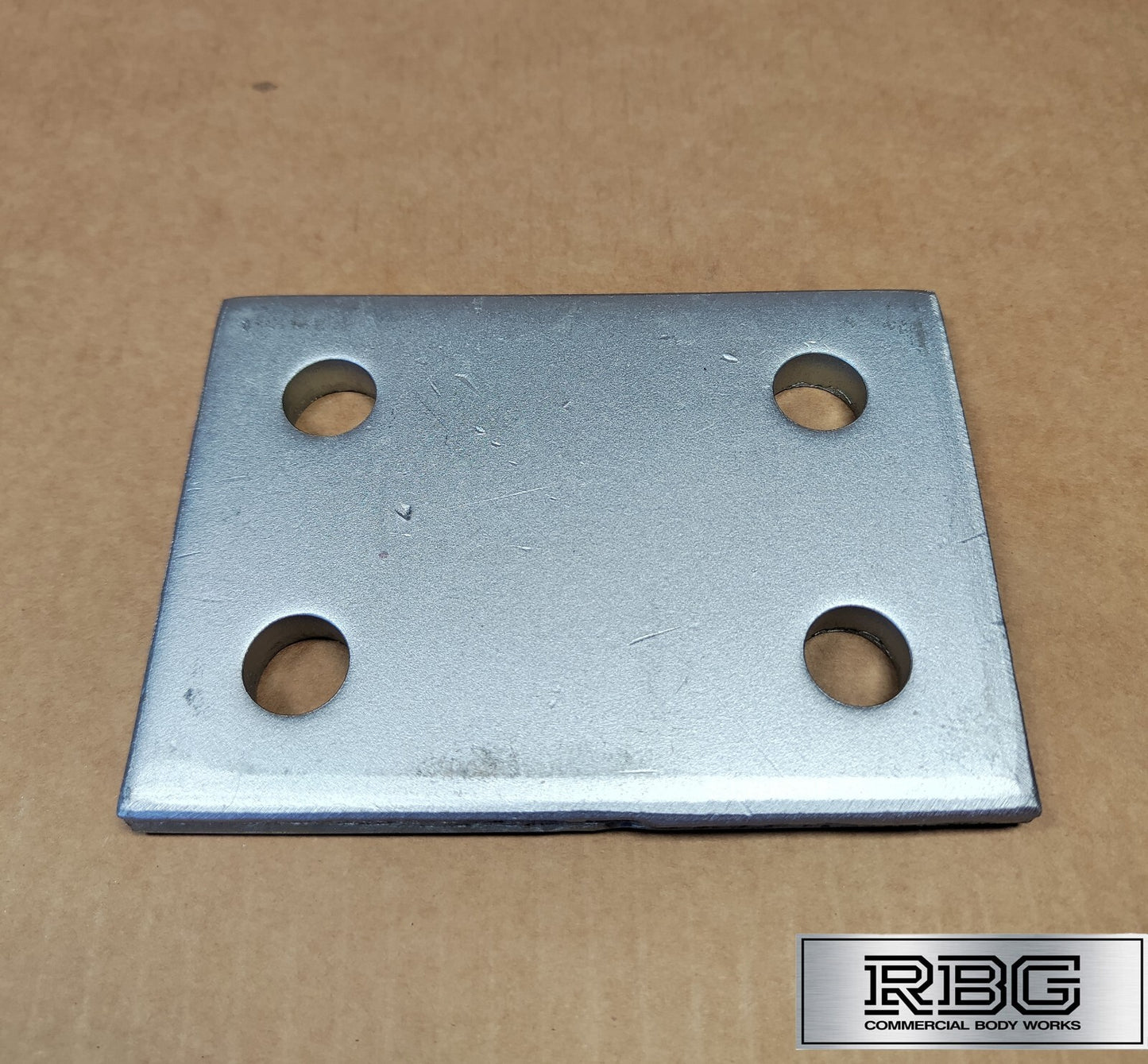 2" Drop Plate 4 Holes for Tow Ball M16 Steel Tow Bar Adjustable Silver 3 inch UK