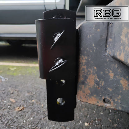 Towbar Slider Drop Plate Height Adjustable Coupling for Flange 3500kg by Maypole