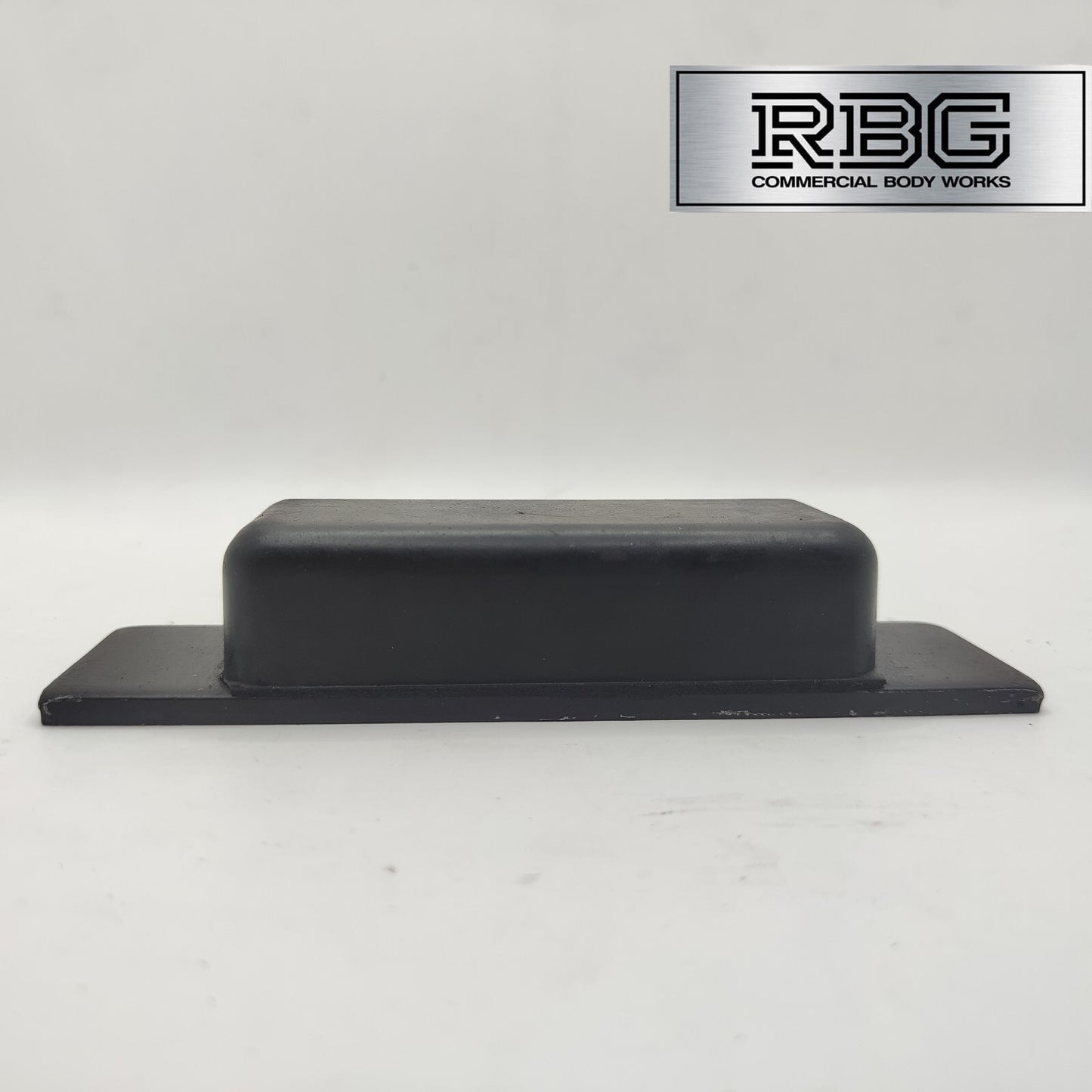 Rubber Tipper Block Pad 1x Mild Steel Weld on Landing Buffer Trailer 150mm HGV