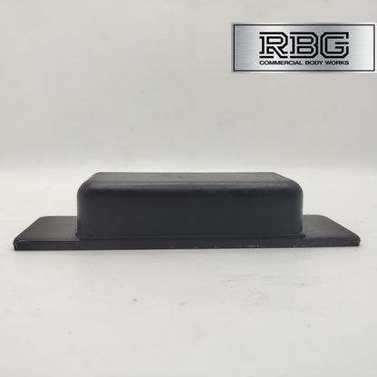 Rubber Tipper Block Pad 1x Mild Steel Weld on Landing Buffer Trailer 150mm HGV