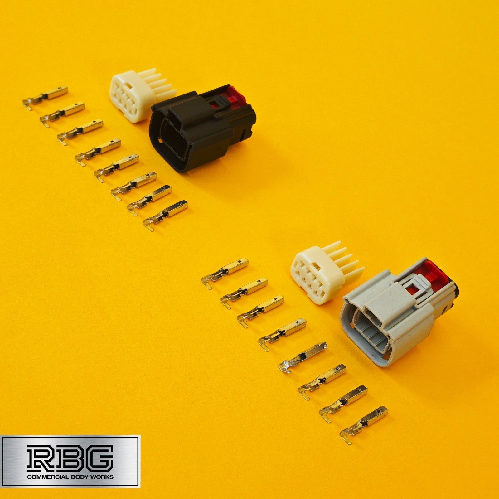 Ford Transit MK8 Wiring Loom Plugs Black & Grey Tail Light Lamp Tipper Recovery
