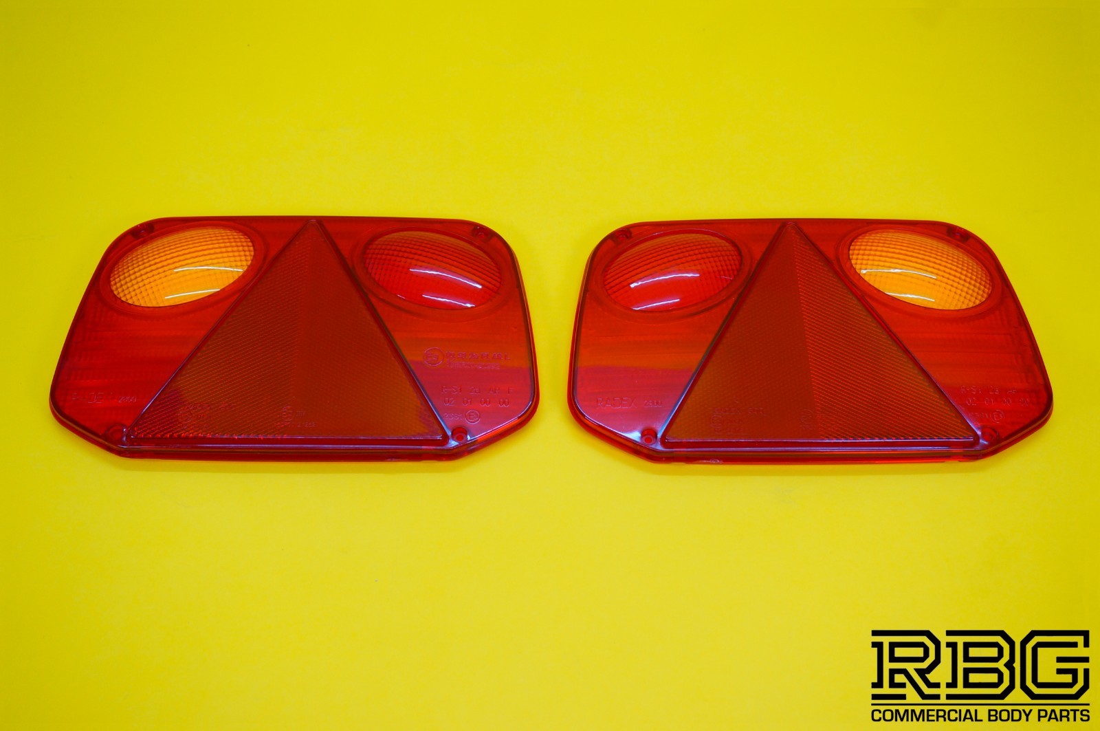 Replacement Lens Light PAIR LEFT & RIGHT for Radex 2800 Rear Combination Lamp