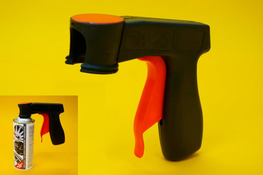 Pistol Grip Spray Can Gun Aerosol Applicator Trigger for Alloy Wheel Bodywork