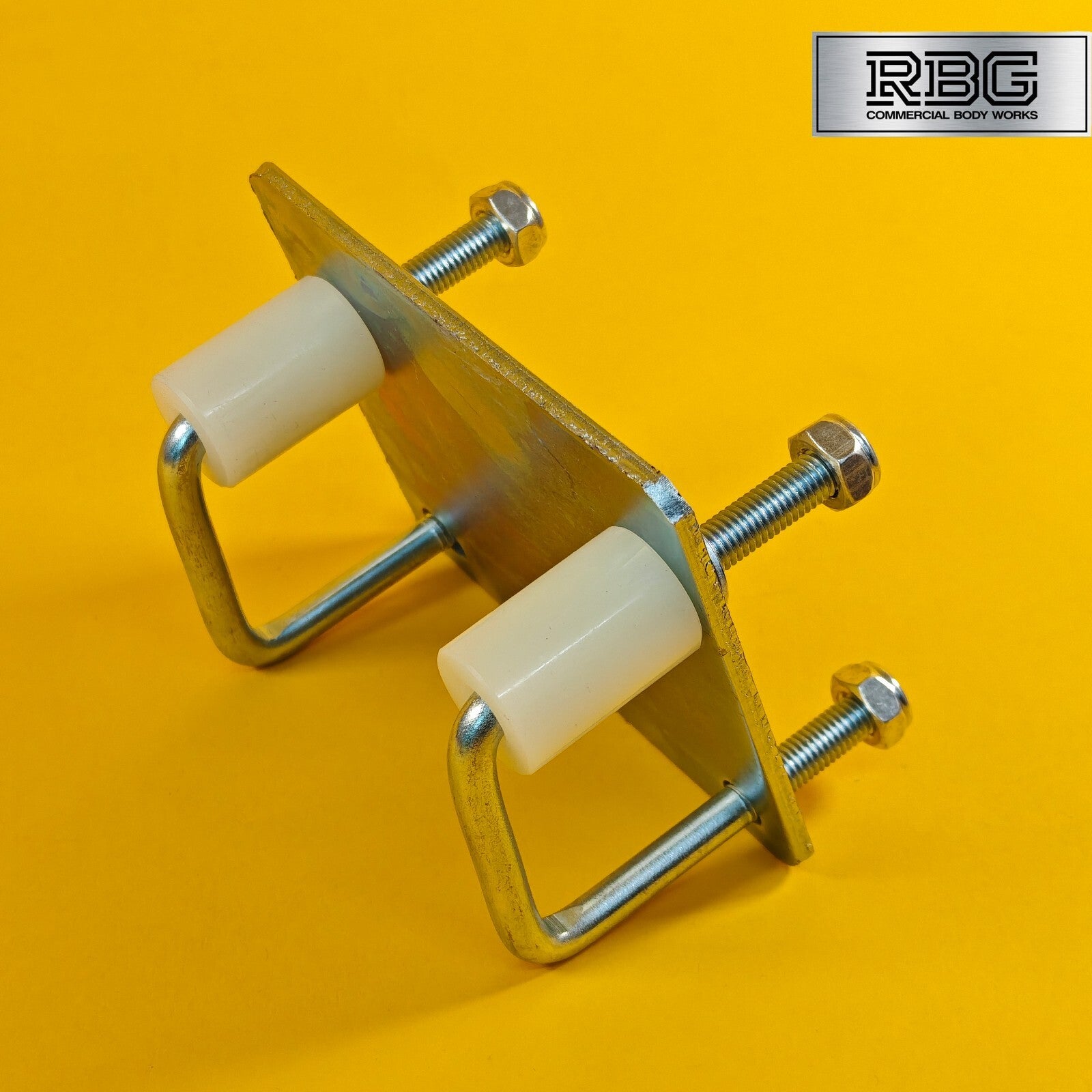 Jockey Wheel Clamp Fixing Kit for 50&60mm Drawbars Trailer No Drilling Required