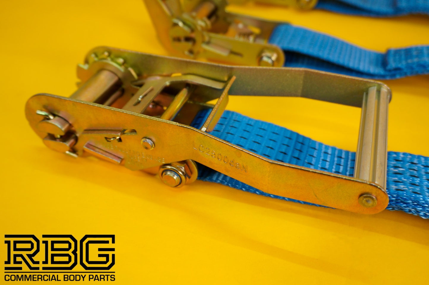 Ratchet Tie Down Strap 4x + Winching Assistance Strap 1.5m + Axle Recovery Strap