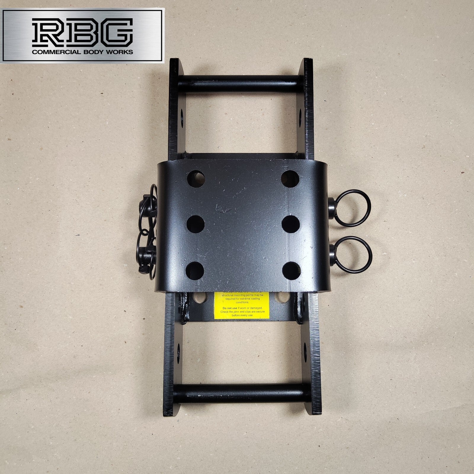 Towbar Slider Drop Plate Height Adjustable Coupling for Flange L 3500kg  Maypole