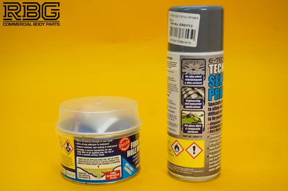 Fibre Reinforced Hole Bridging Filler + Technik Self Etch Primer Spray E-TECH