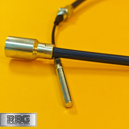 930mm Brake Cable Long Life Detachable Bowden For Knott Ifor Williams Trailers