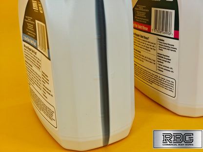 Toilet Rinse & Fluid Twin Pack 2L Superior Cleaner for Caravan Motorhome or More