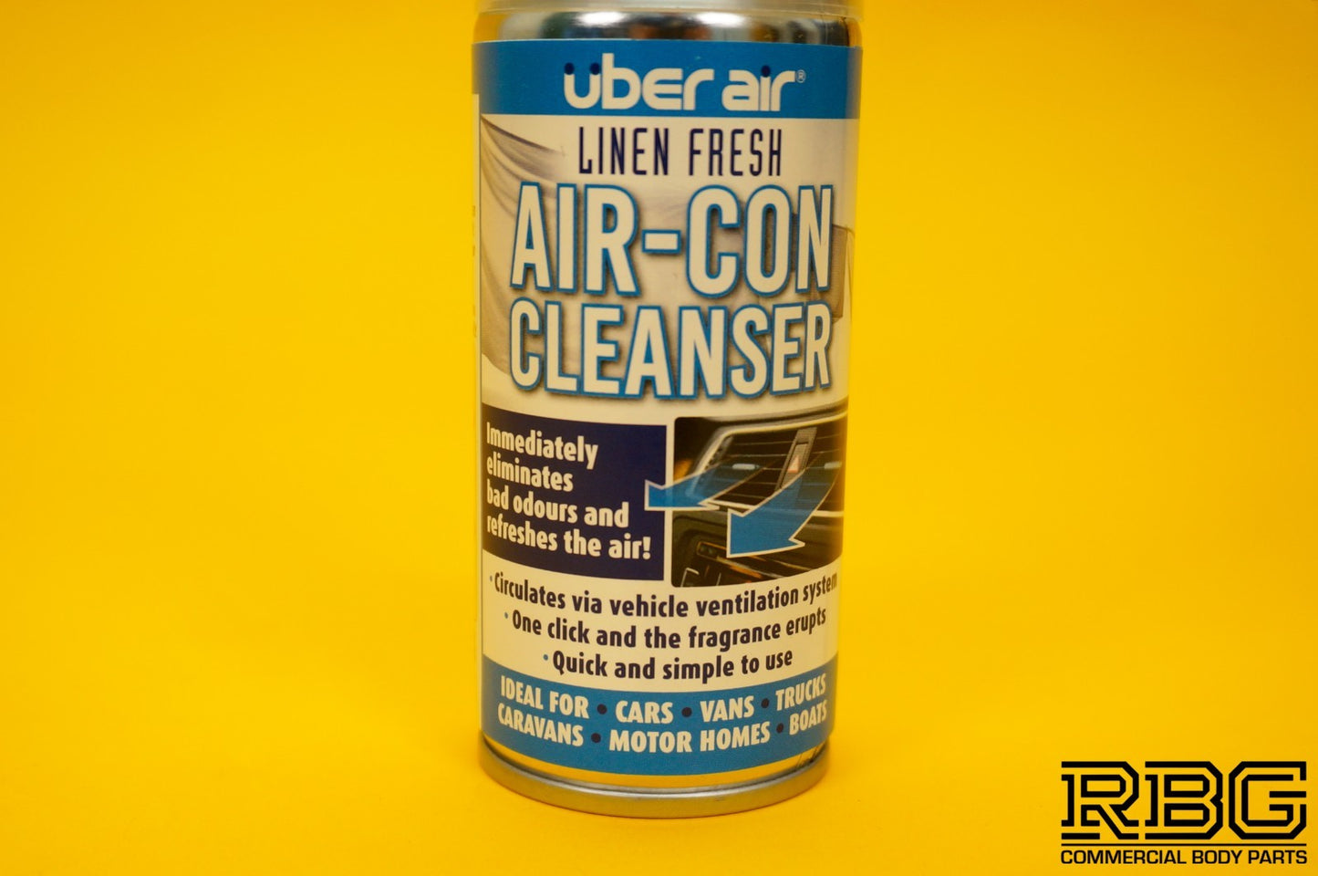 Air-Con Cleanser Linen Fresh Uber Air Conditioning Freshener Ventilation Car