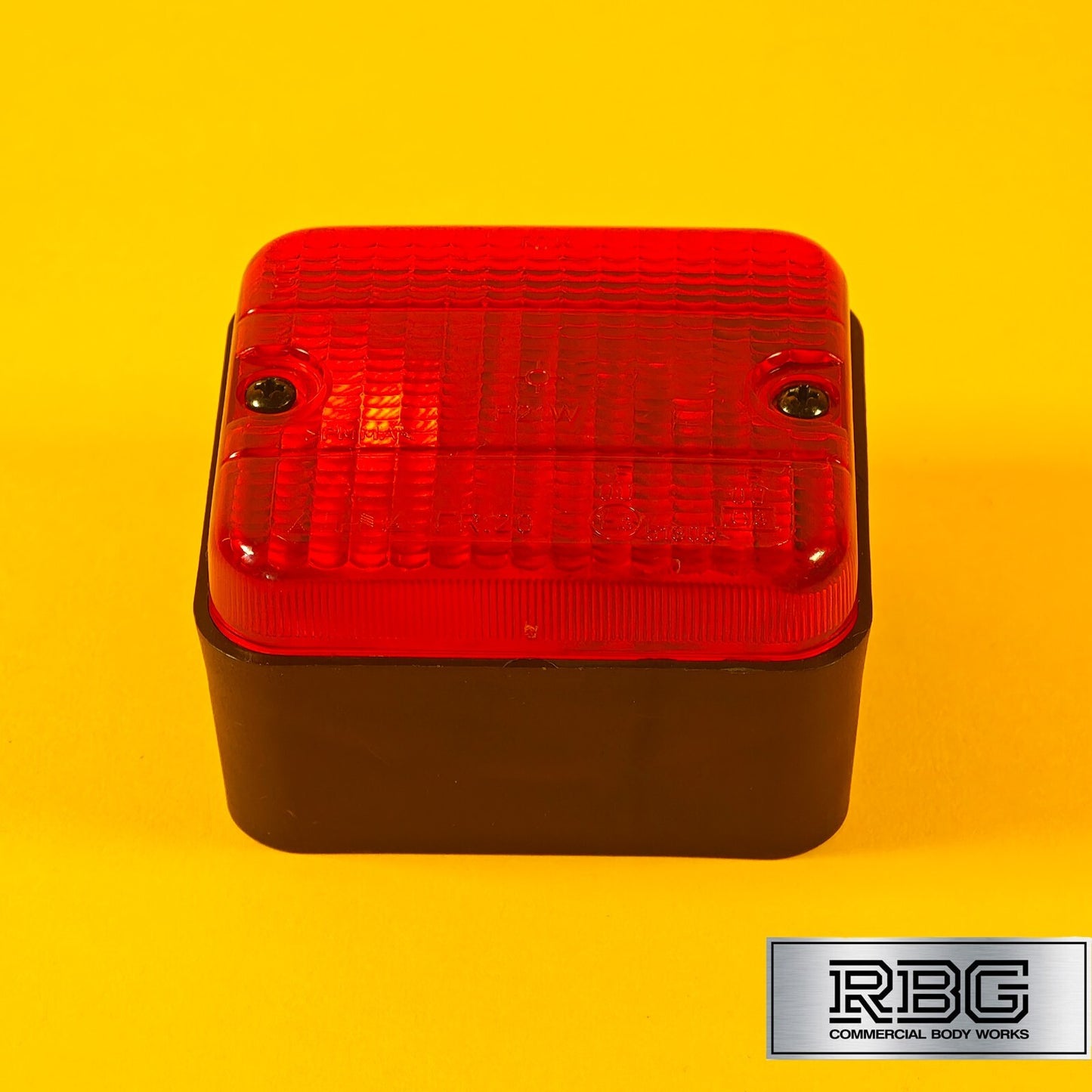 Rear Fog Bulb Light AJBA Red Universal Lamp For Trailer Caravan FR.20.001 Italy