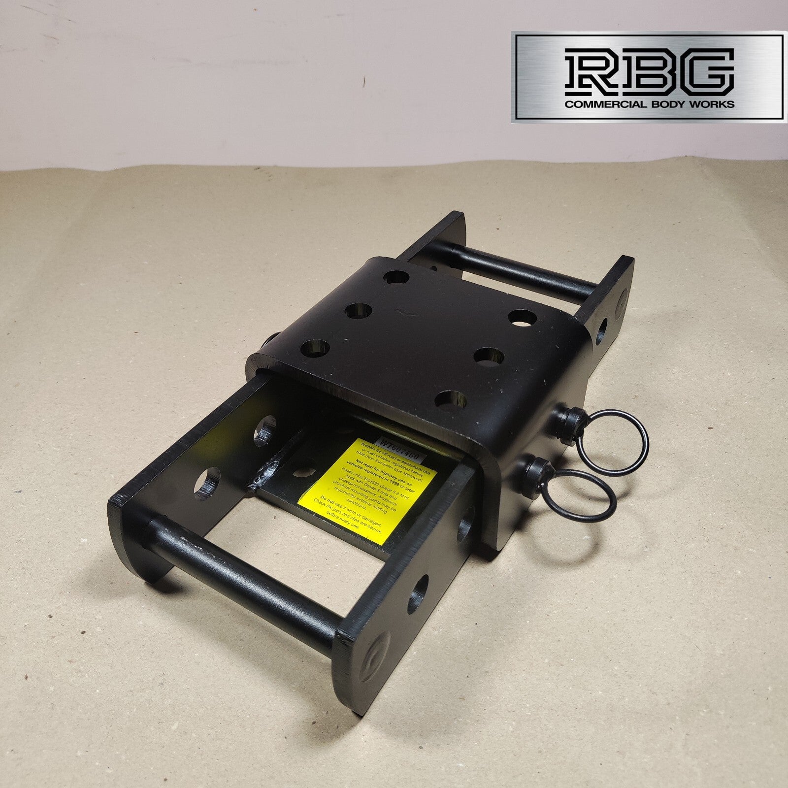 Towbar Slider Drop Plate Height Adjustable Coupling for Flange L 3500kg  Maypole