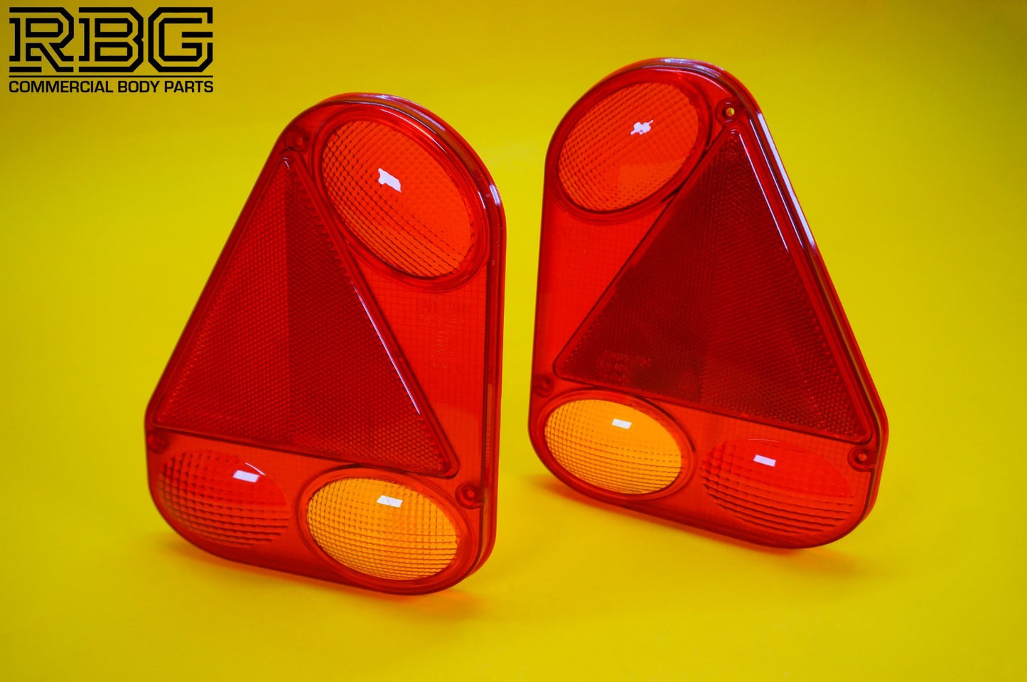 Replacement Light Lens PAIR LEFT & RIGHT for Radex 2900 Rear Combination Lamp