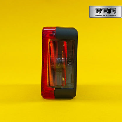 Trailer Square Combination Lamp Light Stop Tail Indicator Number Plate Light 12V
