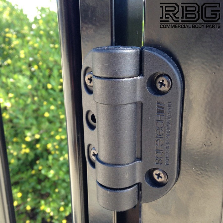 Adjustable Tension Door Hinges PAIR Self Closing Garden Fence Gate Hinges 8 Mode